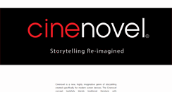 Desktop Screenshot of cinenovel.com